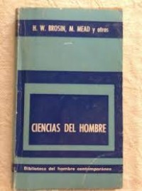 CIENCIAS DEL HOMBRE.