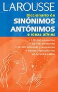 DICCIONARIO DE SINÓNIMOS ANTÓNIMOS E IDEAS AFINES.