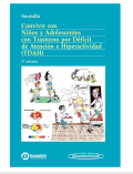 CONVIVIR CON NIÑOS Y ADOLESCENTES CON TRASTORNOS POR DÉFICIT DE ATENCIÓN E HIPERACTIVIDAD(TDHA)