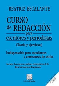 CURSO DE REDACCIÓN PARA ESCRITORES Y PERIODISTAS.