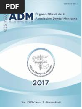ADM 2017 ORGANO OFICIAL DE LA ASOCIACION DENTAL MEXICANA